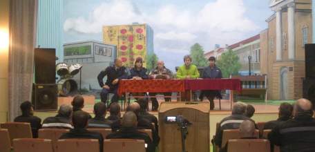 Сотрудники центра занятости города Ельца встретились с осуждёнными из исправительной колонии №4