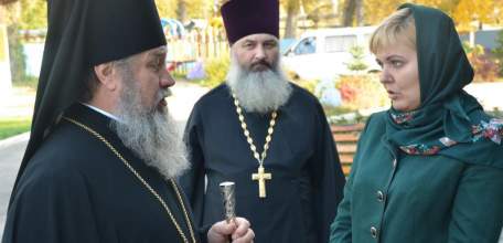 Владыка Максим посетил елецкий Дом ребёнка