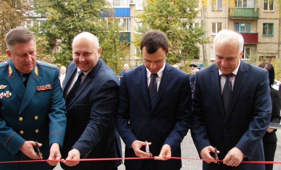 В Ельце открыли новое здание единой дежурной диспетчерской службы городского управления гражданской защиты
