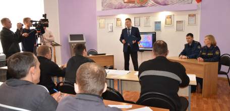 В ИК №3 впервые состоялся мастер-класс по обучению осуждённых формам и методам работы телевизионных студий