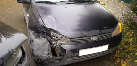 10 октября в Ельце на улице Королёва произошло ДТП