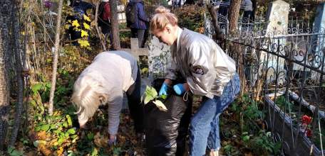Добровольцы из елецких школ приняли участие в &laquo;Вахте памяти&raquo;