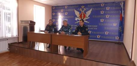 В исправительной колонии №3 города Ельца состоялись учебно-методические сборы