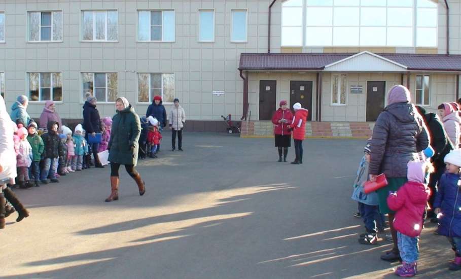 В детском саду п. Солидарность Елецкого района была проведена внеплановая тренировочная эвакуация