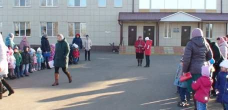 В детском саду п. Солидарность Елецкого района была проведена внеплановая тренировочная эвакуация