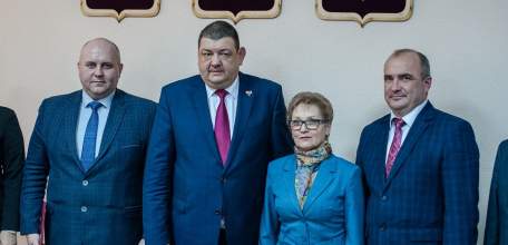 Делегация представителей администрации г. Горловка (ДНР) посетила ЕГУ им. И.А. Бунина