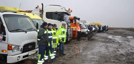 Елецкий район принял участие во Всероссийских командно-штабных учениях по ликвидации последствий ДТП