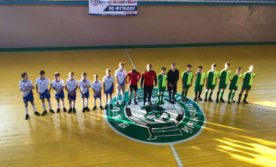 В Ельце состоялся очередной тур Первенства Липецкой области по мини-футболу среди юношей