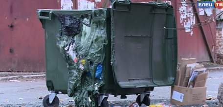 Акт вандализма или несчастный случай: в Ельце в очередной раз вспыхнули мусорные контейнеры