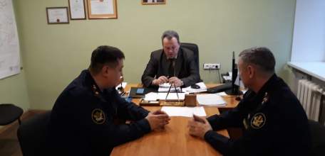 Состоялись рабочие встречи руководства ИК-3 с главой Ельца Евгением Боровских и председателем Комитета по коммунальному хозяйству