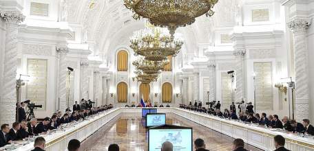 Игорь Артамонов выступил с докладом на Госсовете в Кремле