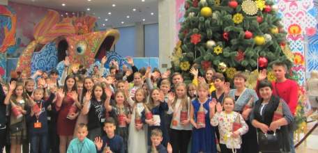 Школьники из с. Казаки побывали на Новогодней Елке в Кремле