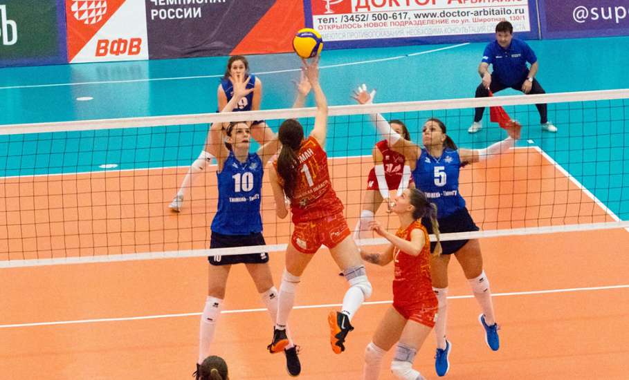 Липецкие волейболистки победили во всех играх четвёртого тура чемпионата России