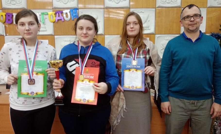 Елецкая школьница стала призером Чемпионата Липецкой области по быстрым шахматам