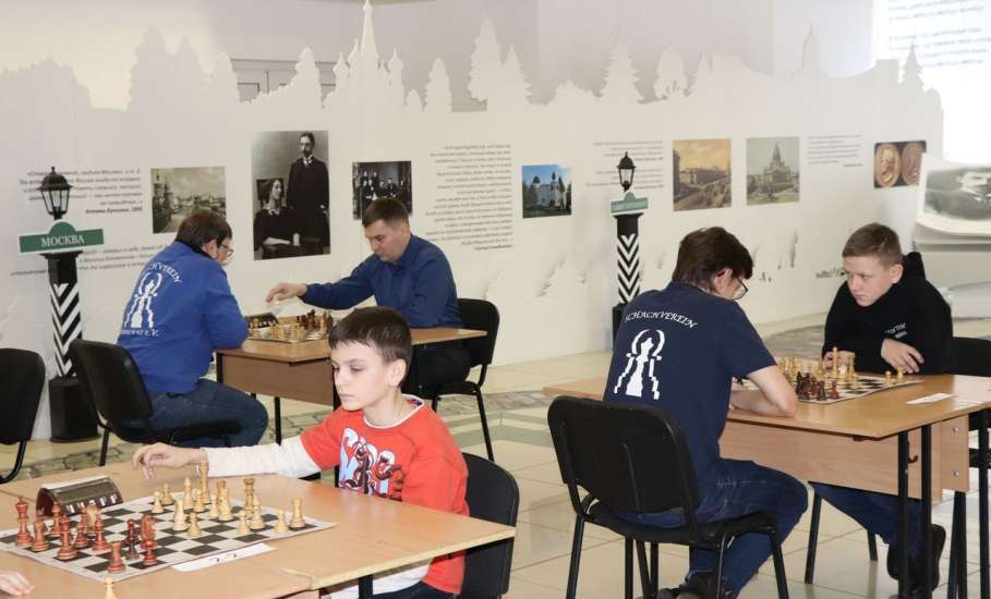 Визит делегации шахматного клуба города Хайдена в Елецкий госуниверситет