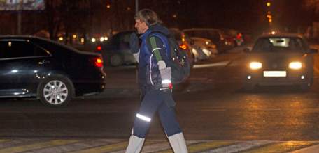 В Елецком районе прошло мероприятие ГИБДД по выявлению нарушений ПДД пешеходами (световозвращающие элементы)