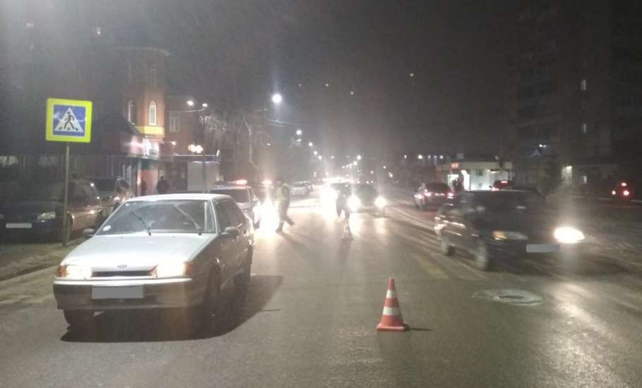 В Ельце на перекрёстке улиц Орджоникидзе и Клубная в результате ДТП пострадал 70-летний пешеход