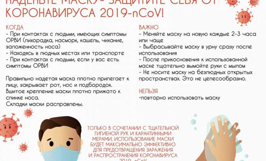 Памятка: Профилактика гриппа и коронавирусной инфекции