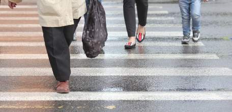 6-7 февраля елецкие автоинспекторы выявляли нарушителей на пешеходных переходах