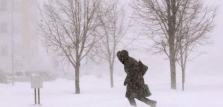 Экстренное предупреждение: мокрый снег и ветер
