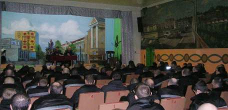 Члены Общественной наблюдательной комиссии посетили исправительную колонию №4 города Ельца