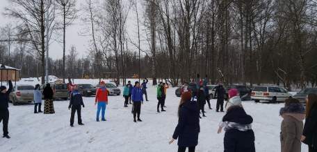 15 февраля в парке 40-летия Октября состоялась очередная пробежка #БегоЛес