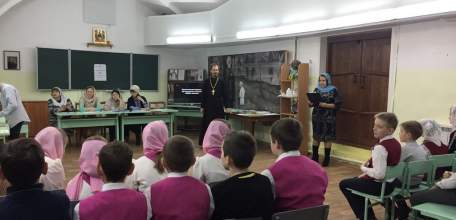 16 февраля в Ельце прошла встреча юных знатоков Священной Истории