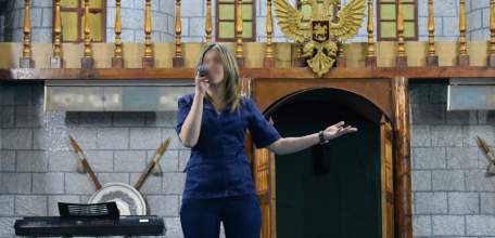 Осуждённые женщины из ИК №7 поздравили осуждённых мужчин из ИК №3 с Днём защитника Отечества