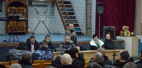 В ИК №3 города Ельца состоялось выездное заседание Общественного совета при УФСИН России по Липецкой области по проблемам деятельности УИС