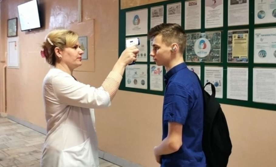 В школах и детских садах Липецкой области усилены меры по профилактике коронавирусной инфекции