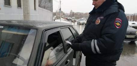 Сотрудники ГИБДД провели рейд по выявлению нетрезвых водителей