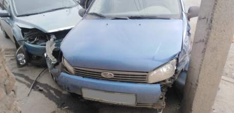 11 марта в Ельце на улице Маяковского произошло ДТП