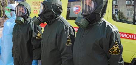 Медики Липецкой области показали журналистам средства борьбы с коронавирусом