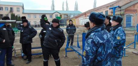 В исправительной колонии №4 прошли спортивные мероприятия среди осуждённых
