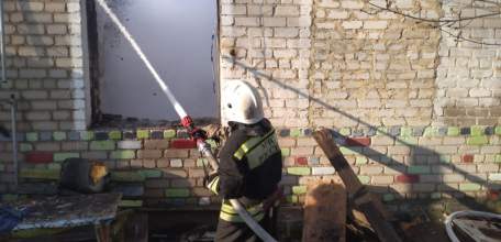 Пожар в Елецком районе