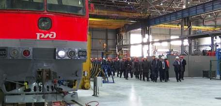 В Ельце ввели в эксплуатацию обновлённый цех по ремонту пассажирских тепловозов