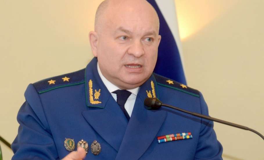 Константин Кожевников освобождён от должности прокурора Липецкой области
