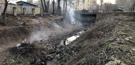 Что происходит с руслом Лучка?