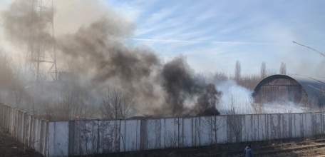 В Ельце пожаром открыли противопожарный сезон!