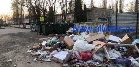 В микрорайоне Новые дома начинается новый мусорный коллапс?