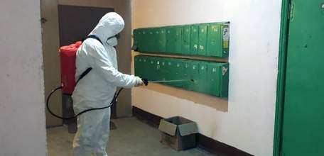 Госжилинспекция проверяет, как убирают и дезинфицируют многоэтажки в Липецке и Ельце