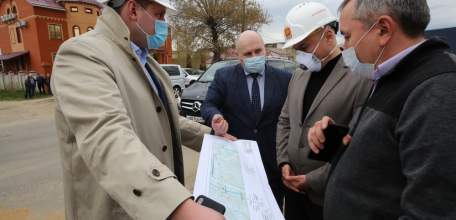 Игорь Артамонов оценил строительство сетей водоснабжения и водоотведения в Ельце