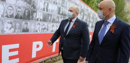 Глава Липецкой области Игорь Артамонов встретил День Победы в Ельце