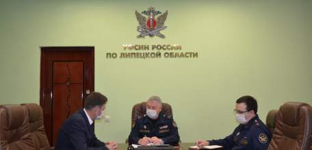 Начальник УФСИН России по Липецкой области провёл приём осуждённых в онлайн-режиме