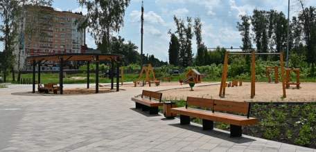 Начат третий этап реконструкция парка 40-летия Октября