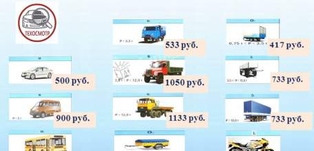 Что нужно знать о тарифах на технический осмотр транспортных средств