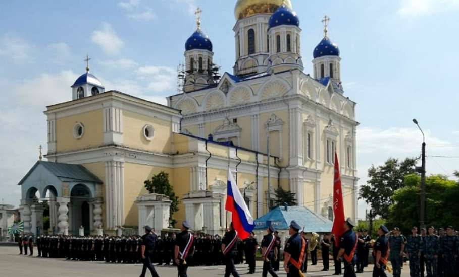 Сегодня в Ельце состоялась репетиция парада