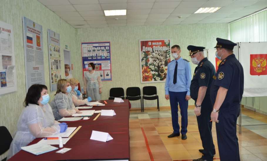 В учреждениях уголовно-исполнительной системы Липецкой области началось голосование по поправкам в Конституцию РФ