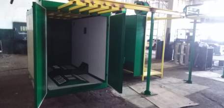 В исправительной колонии №3 завершены работы по установке оборудования для порошковой окраски