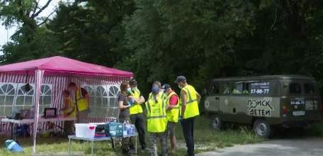 На лыжной базе Ельца областная организация «Поиск пропавших детей» провела учебно-практические поиски